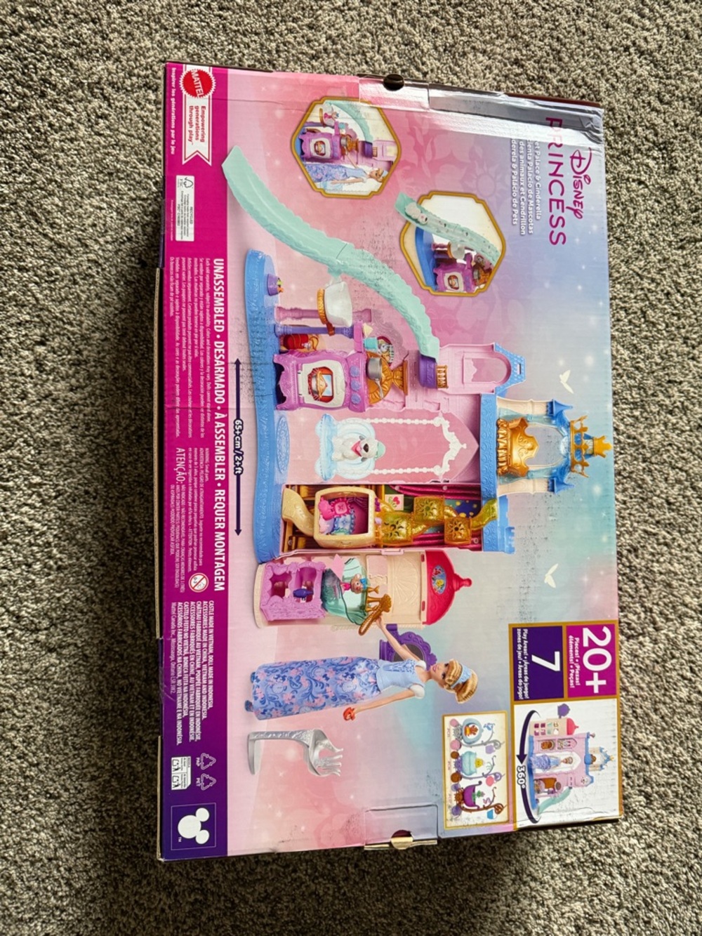 NEW DISNEY Princess PET PALACE Castle Playset CINDERELLA DOLL - Picture 5 of 6